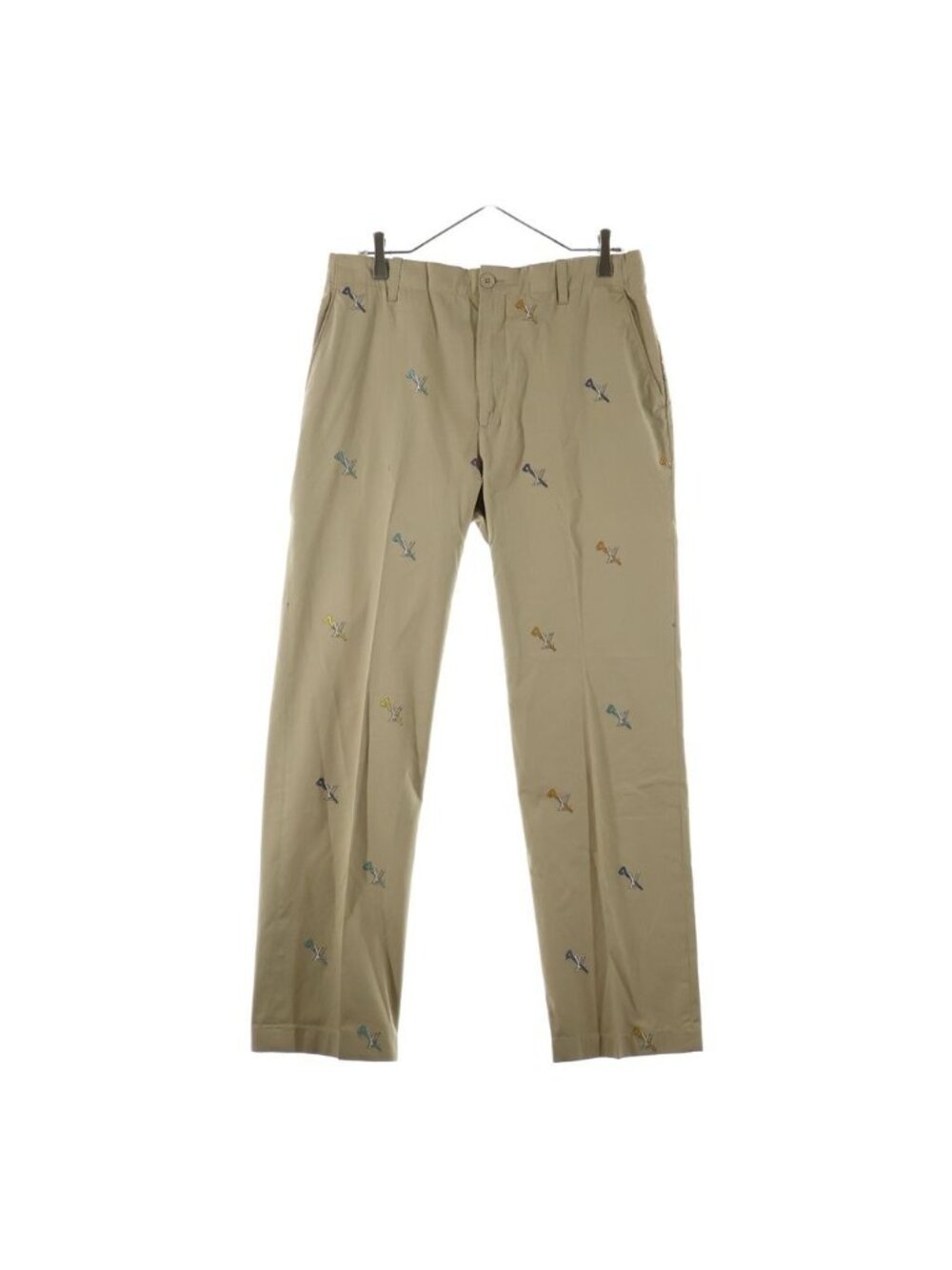 Louis Vuitton LV Embroidery Logo Chino Pants Beige